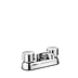 4" Zinc Handle Brass Lavatory Faucet